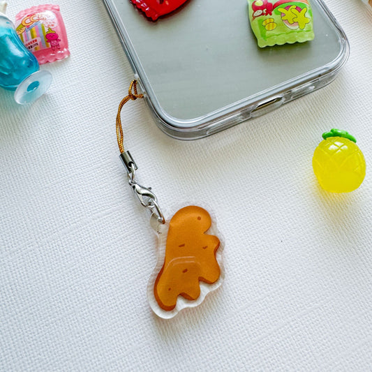 Dino Nugget Phone Charm