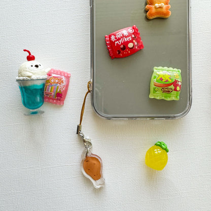 Fried Chicken Phone Charm