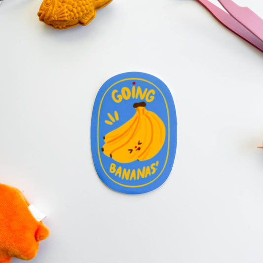 Going Bananas Vinyl Sticker