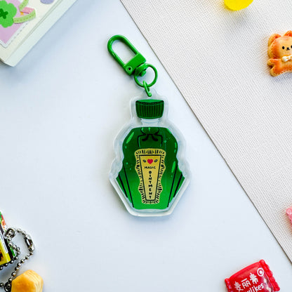 Green Oil Ointment Keychain