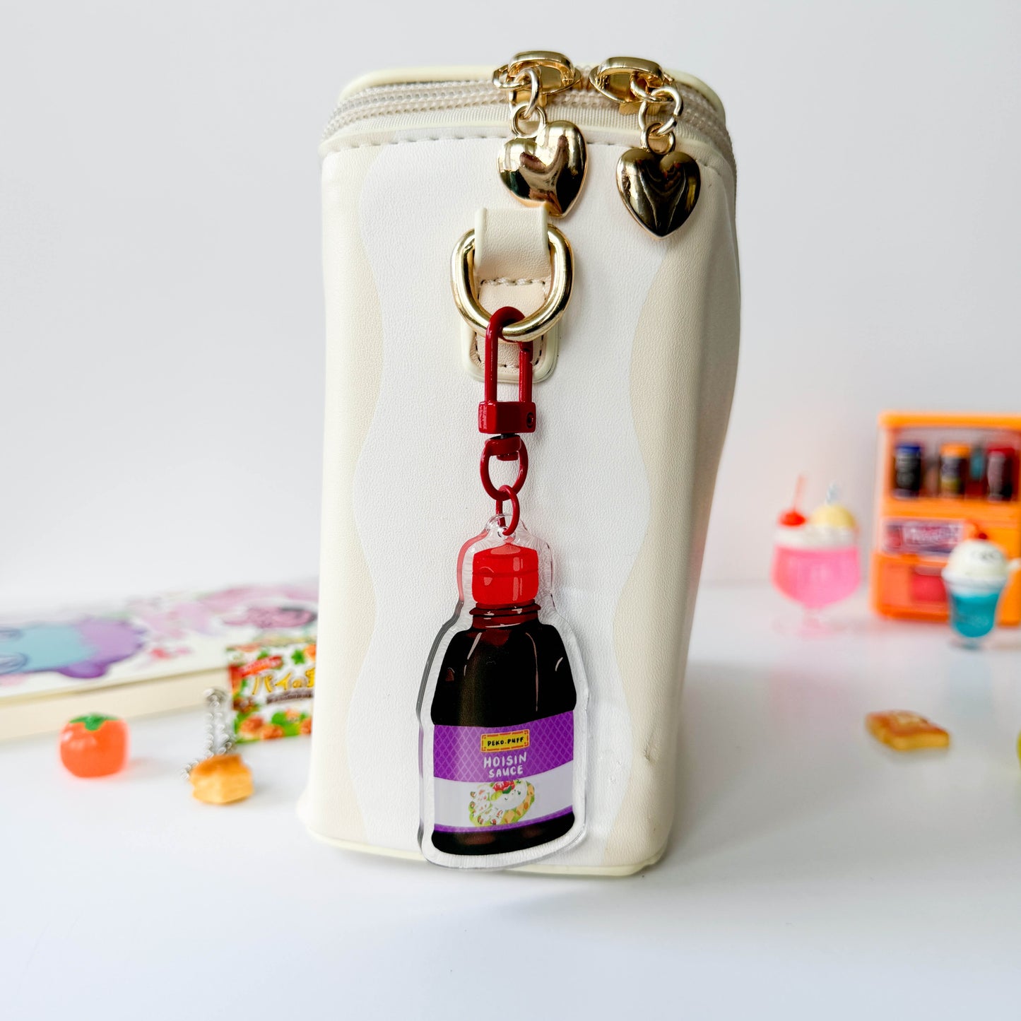 Hoisin Keychain
