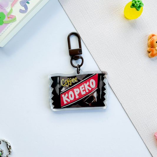 Coffee Candy Keychain