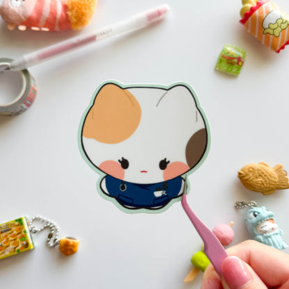 Nurse Cat Vinyl Sticker