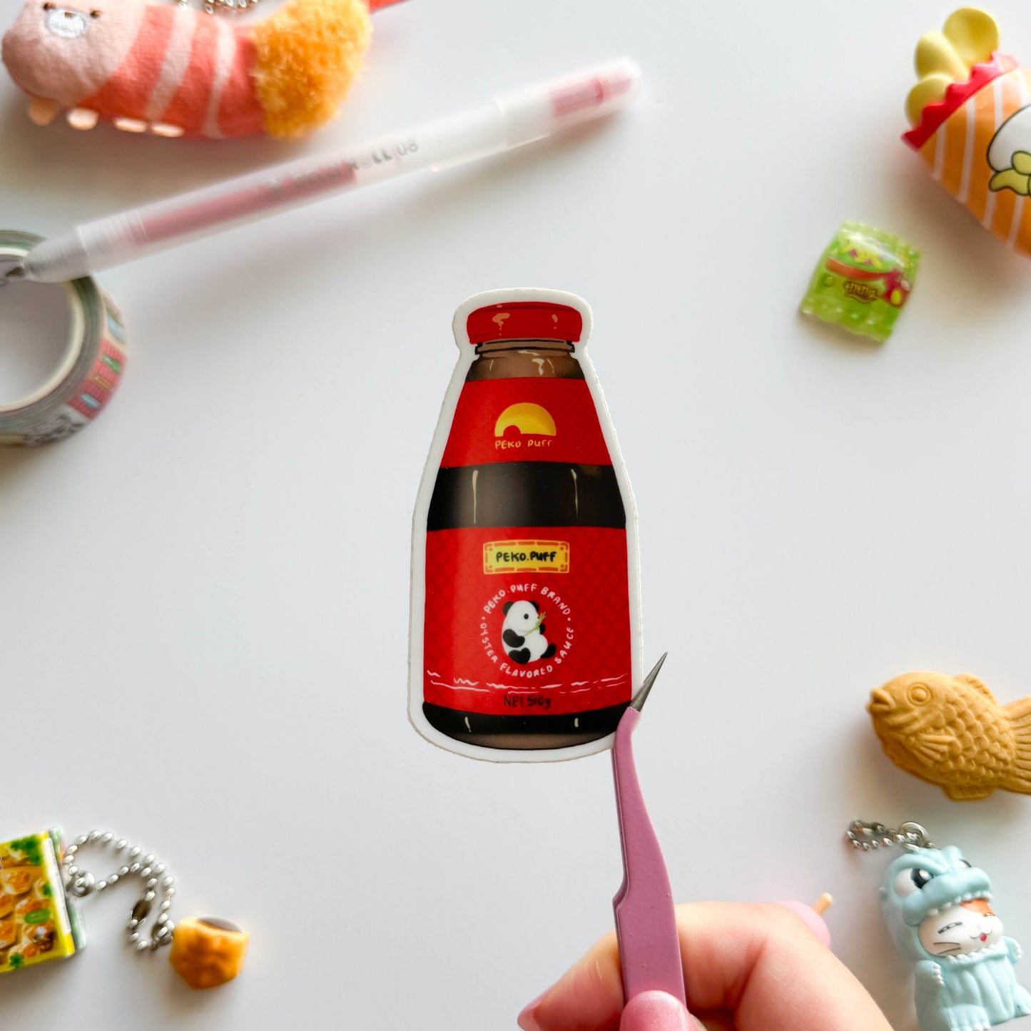 Oyster Sauce Vinyl Sticker