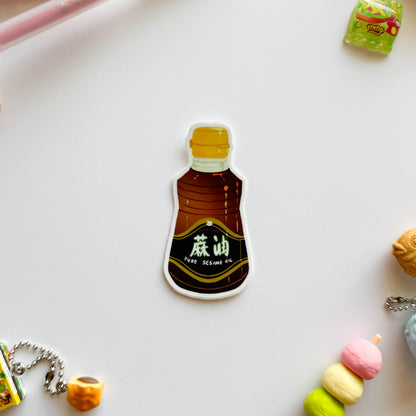 Sesame Oil Vinyl Sticker
