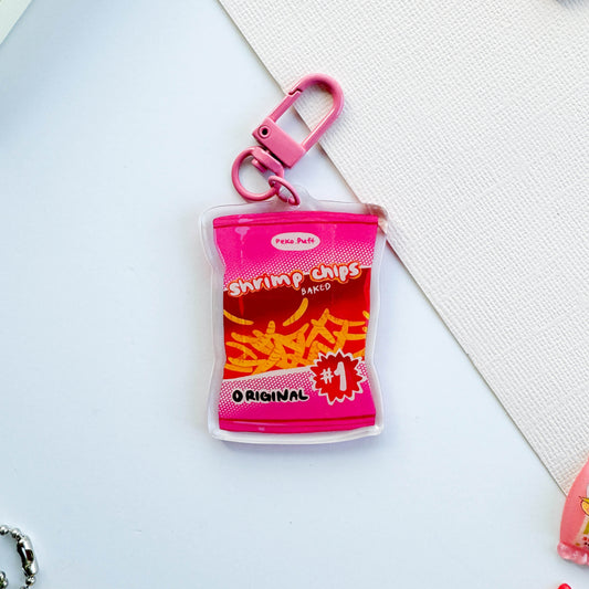 Shrimp Chips Keychain