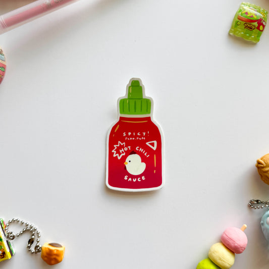 Sriracha Sauce Hot Chili Sauce Vinyl Sticker