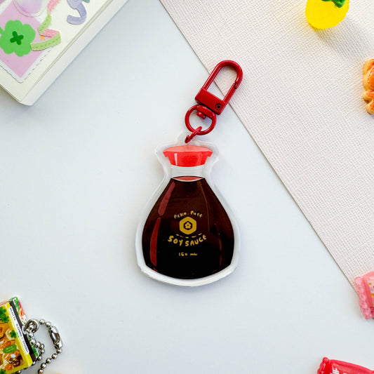 Soy Sauce Keychain
