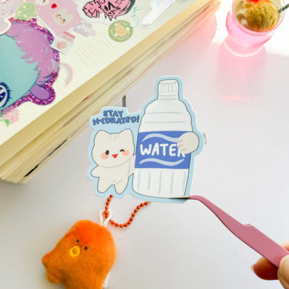 Stay Hydrated Vinyl Sticker
