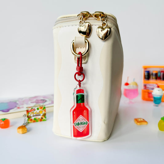 Hot Sauce Keychain