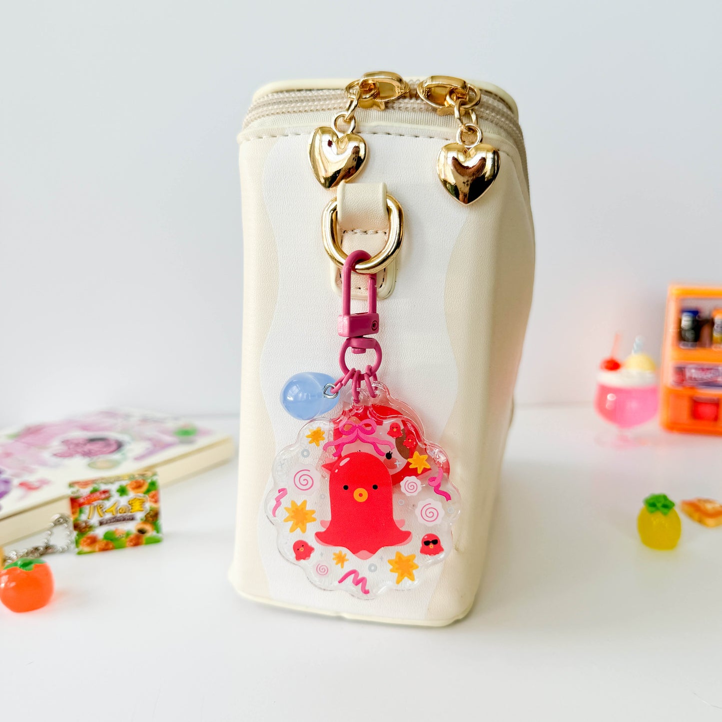 Tako Trinket Charm Keychain
