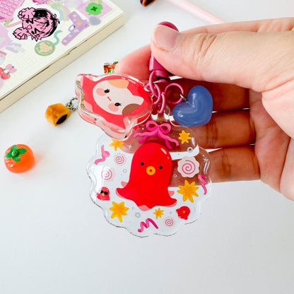 Tako Trinket Charm Keychain