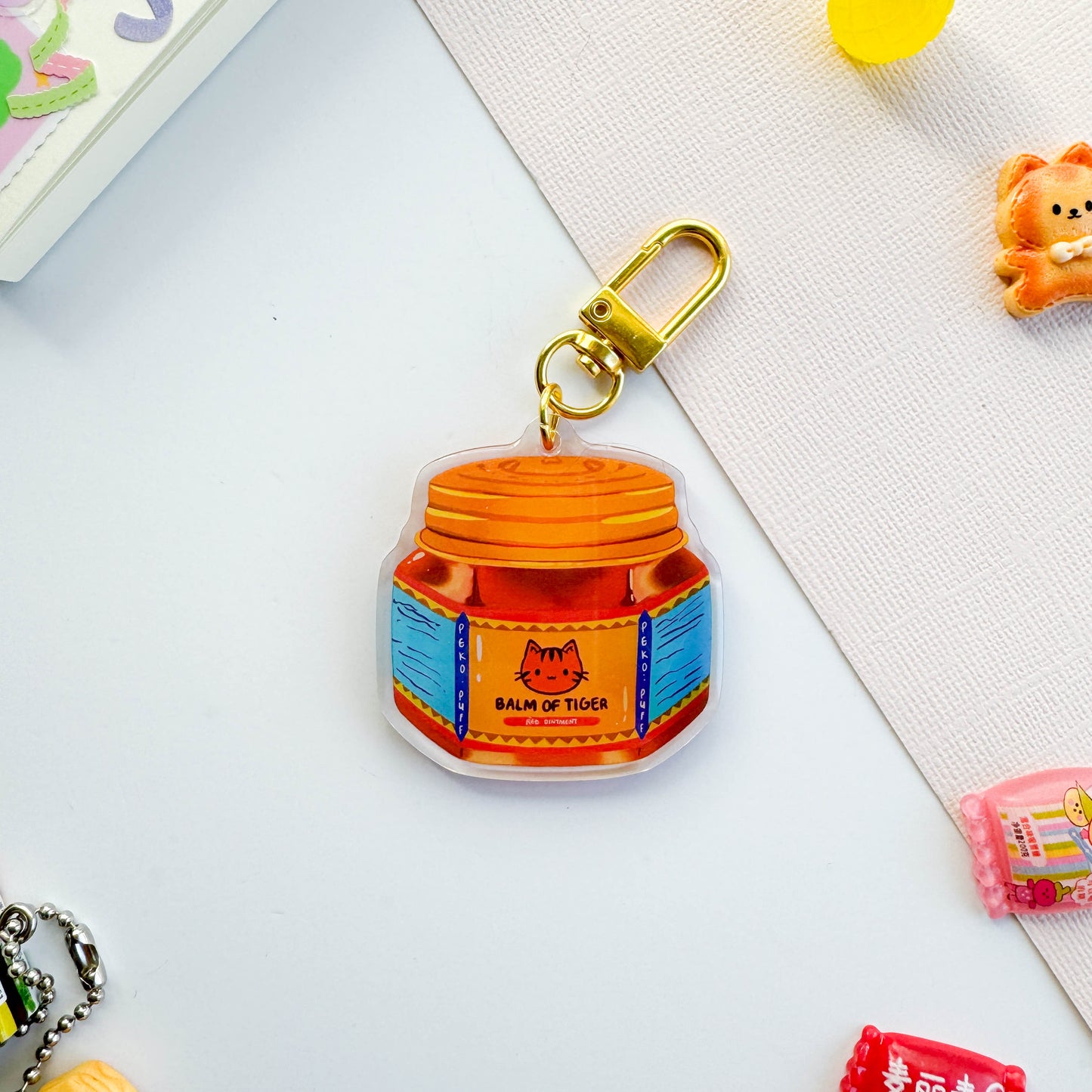 Tiger Balm Keychain