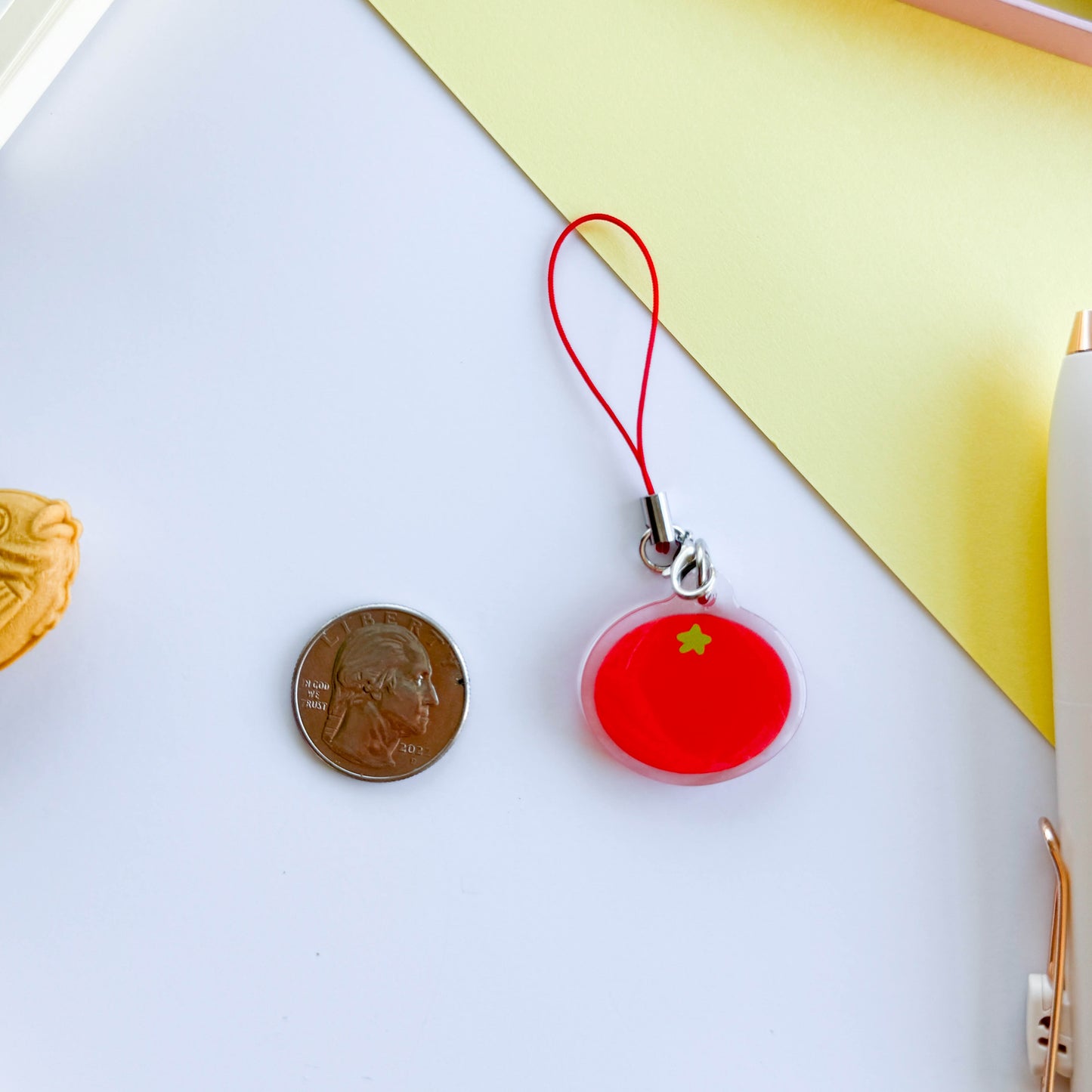 Tomato Phone Charm