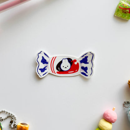 White Rabbit Vinyl Sticker