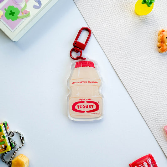Yogurt Keychain