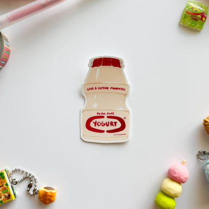 Yakult Yogurt Drink Vinyl Sticker