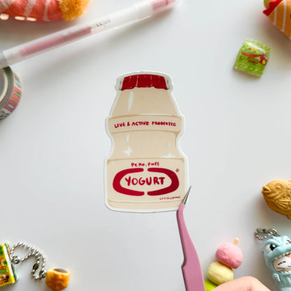 Yakult Yogurt Drink Vinyl Sticker